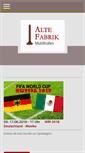 Mobile Screenshot of fabrik-muehlhofen.de